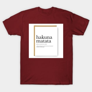 Hakuna Matata T-Shirt